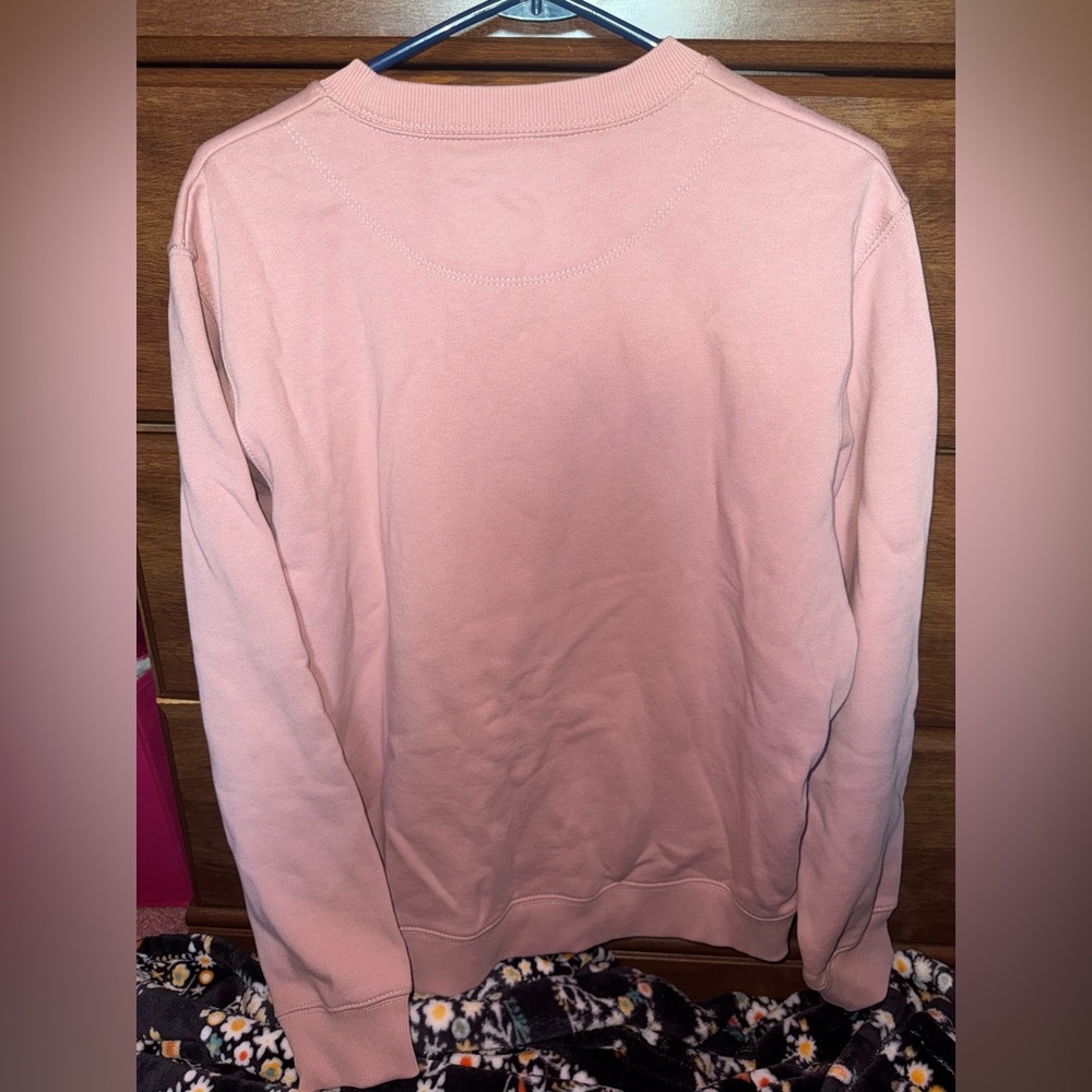 COACH Signature Kitten Crewneck Light Rose EUC - Picture 2 of 4